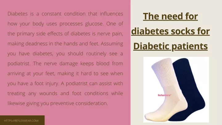 the need for diabetes socks for diabetic patients
