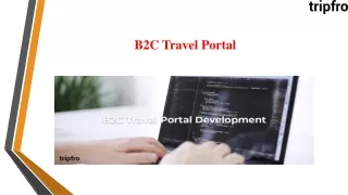 b2c travel portal