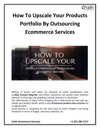 how to upscale your products portfolio