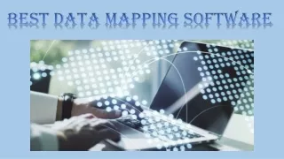BEST DATA MAPPING SOFTWARE