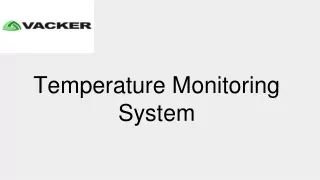Temperature Monitoring System