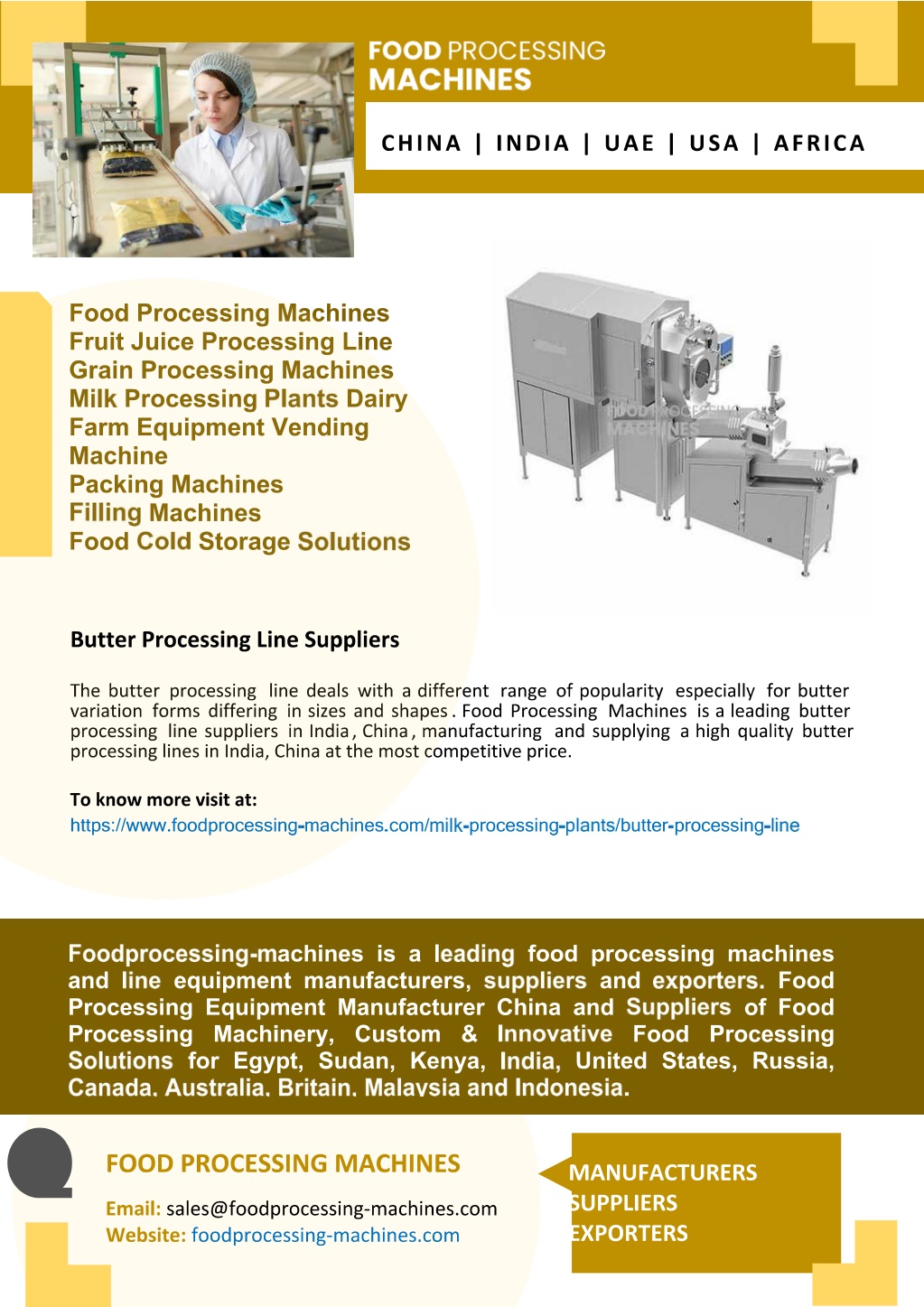 PPT - Butter Processing Line Suppliers PowerPoint Presentation, free ...