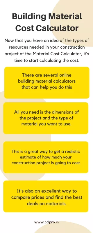 building material cost calculator