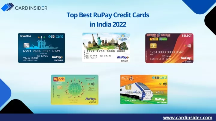 top best rupay credit cards in india 2022