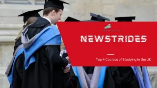 Top 4 masters courses in UK | Newstrides