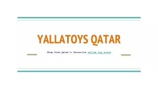 Yallatoys qatar