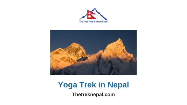 yoga trek in nepal