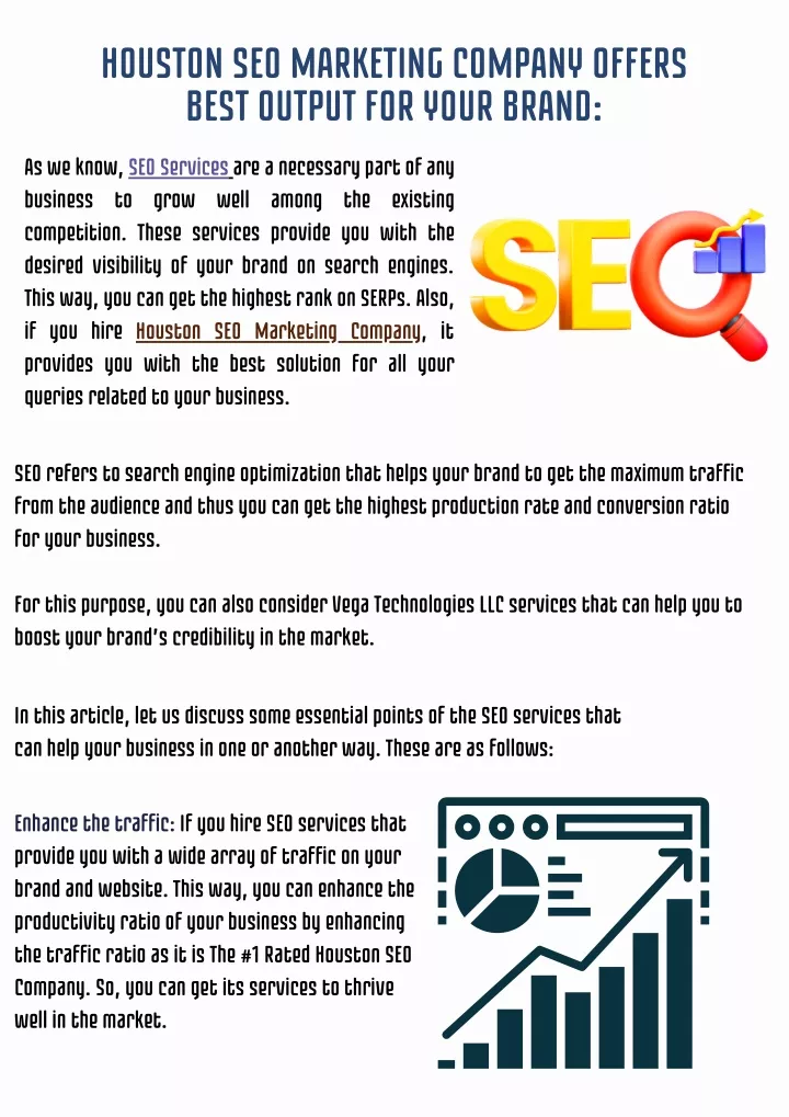 houston seo marketing company offers best output