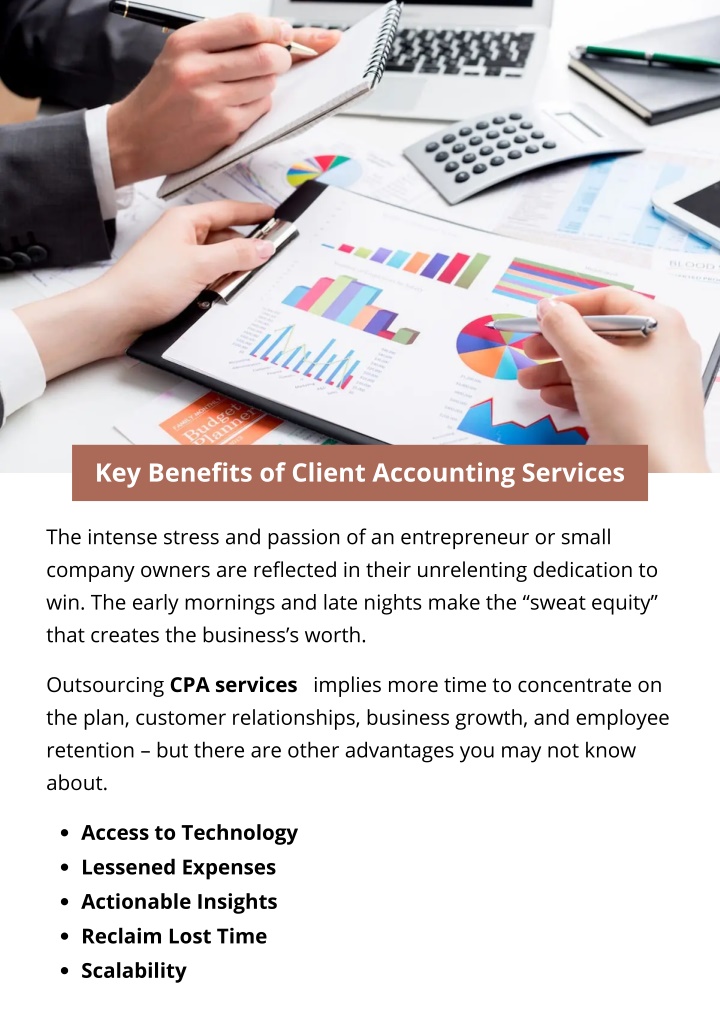 key benefits of client accounting services