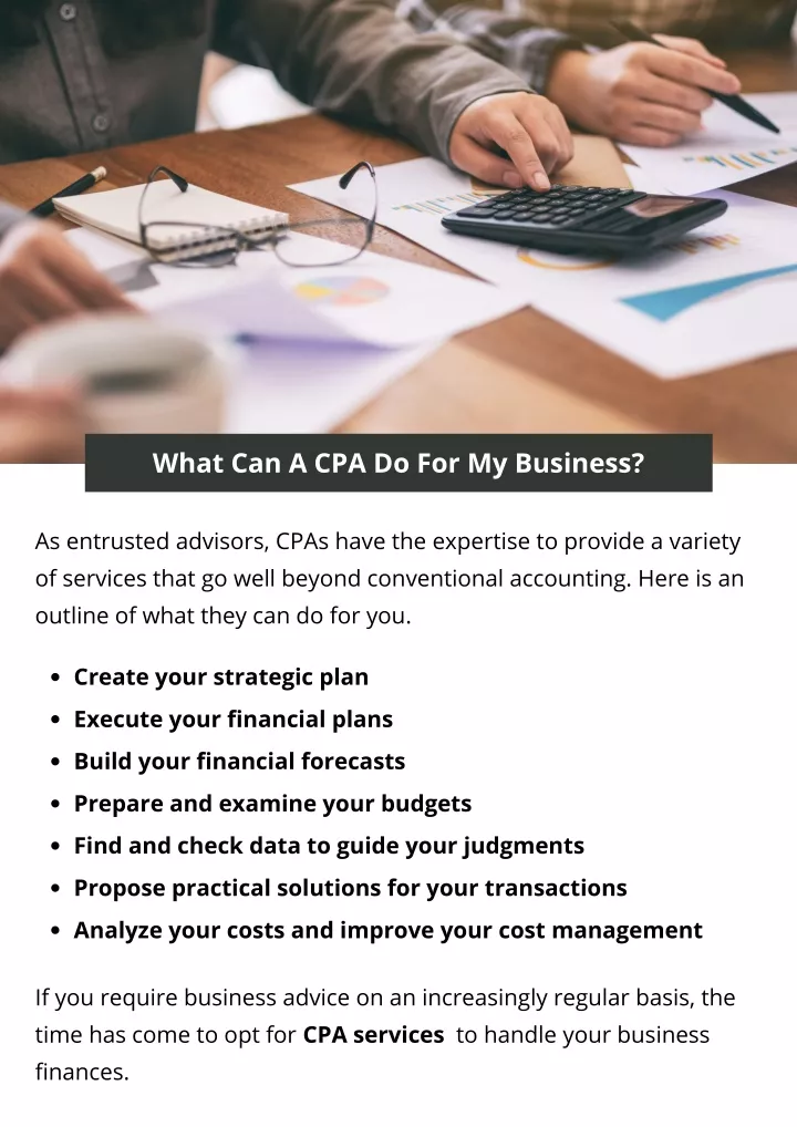 what can a cpa do for my business
