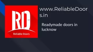 Readymade doors