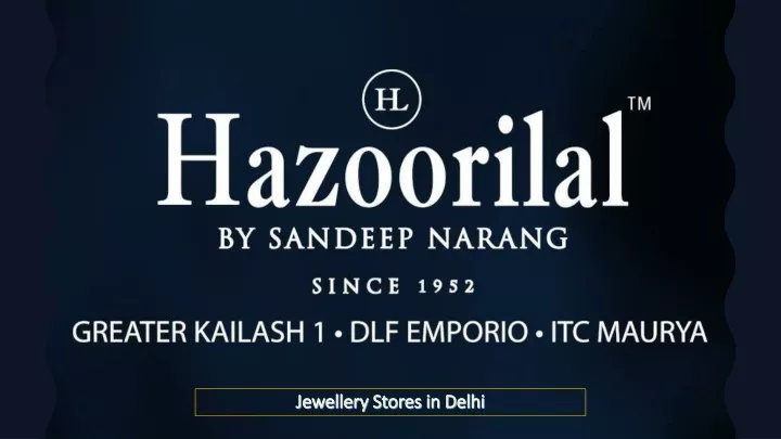 jewellery stores in delhi