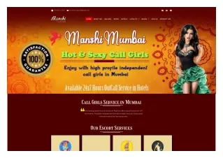Mumbai escorts | Escorts in Mumbai | Call girls service in Mumbai