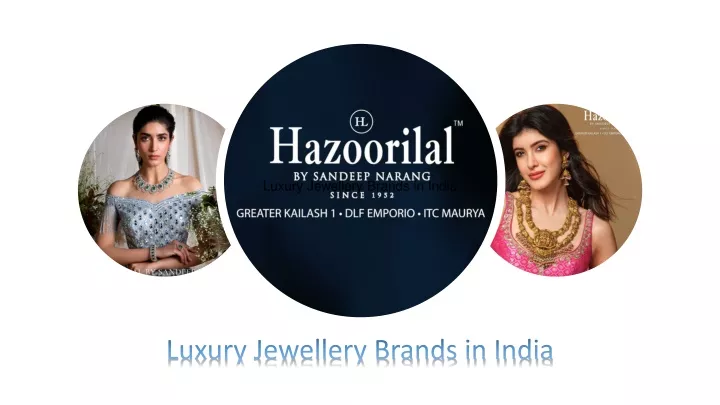 luxury jewellery brands in india