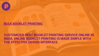 Get Your Bulk Booklet Printing Done At The Best Prices | Choose From Templates O