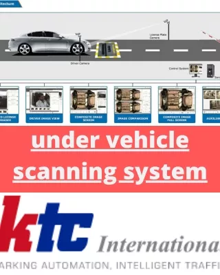 under vehicle scanning system