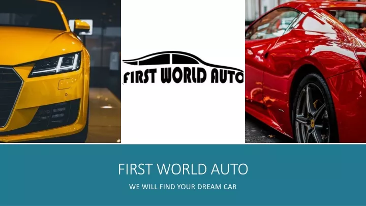 first world auto