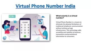 Virtual Phone Number | Virtual Mobile Number | Virtual SMS Number