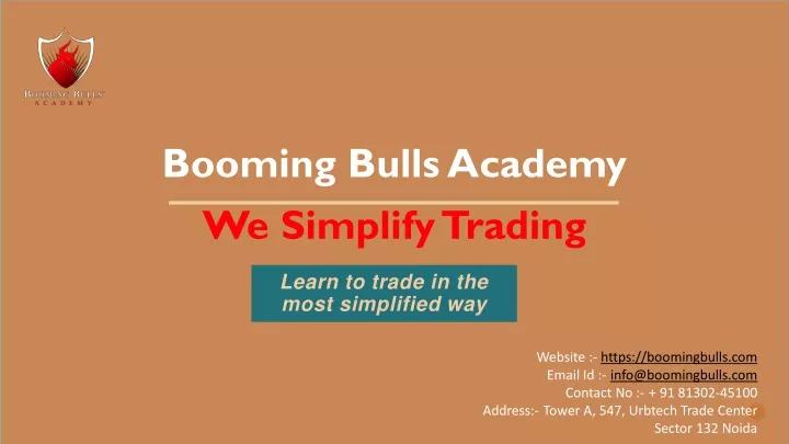 booming bulls academy we simplify trading