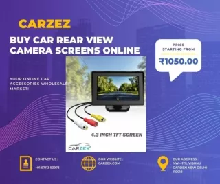 Buy CAR REAR VIEW CAMERA SCREENS Online