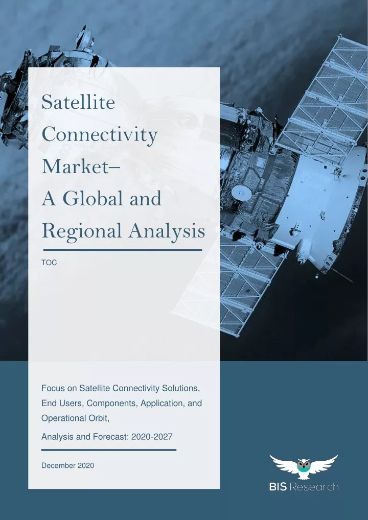 satellite connectivity market a global