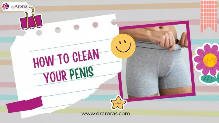 how to clean your penis