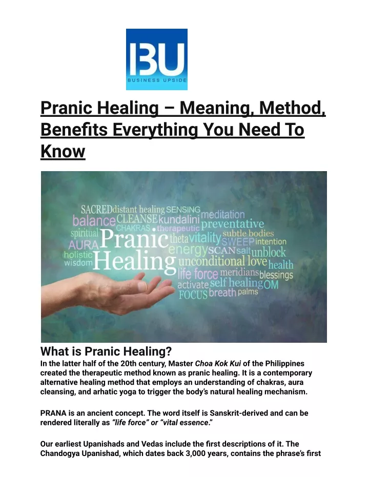 pranic healing meaning method benefits everything