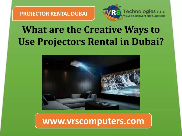 projector rental dubai