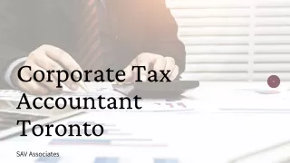 Accountant will manage your tax related problems