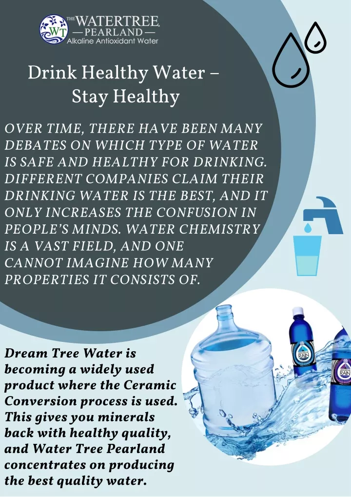 drink healthy water stay healthy
