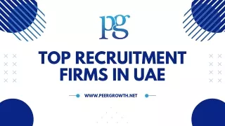 top recruitment firms in UAE