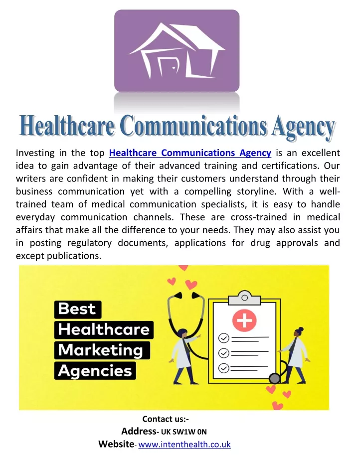 investing in the top healthcare communications