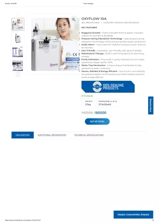 10 LPM Oxygen Concentrator_ Buy Oxygen Concentrator 10 LPM Online - Microtek India