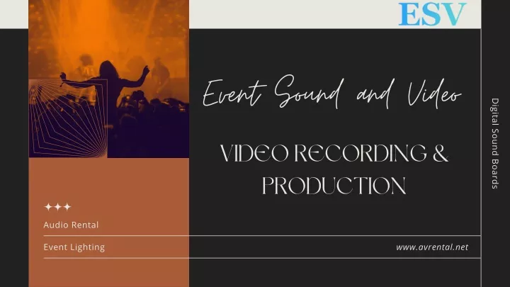 event sound and video