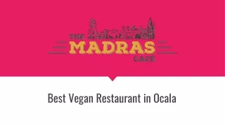 Best Vegetarian Restaurant in Ocala, FL