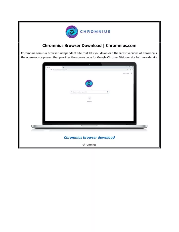 chromnius browser download chromnius com