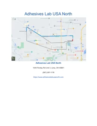 adhesives lab usa north