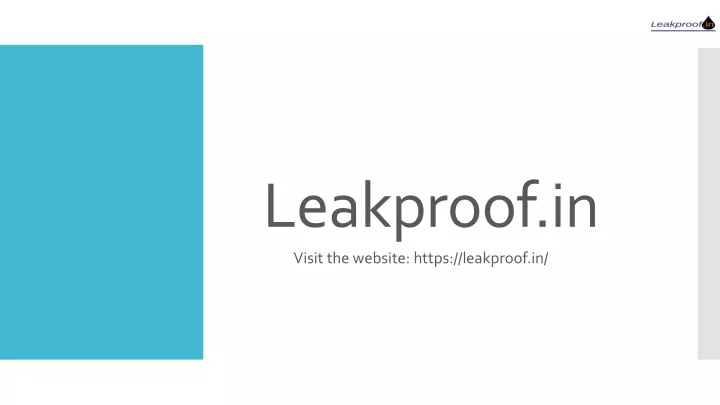 leakproof in