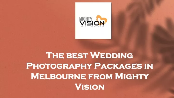 the best wedding photography packages