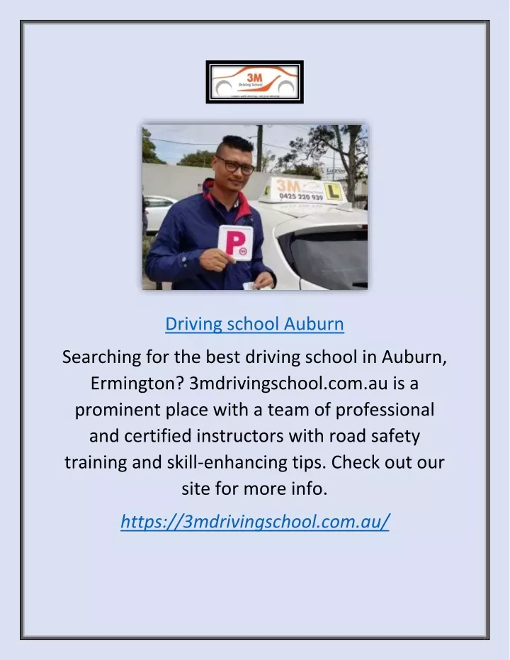 driving school auburn