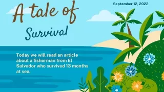 a tale of survival