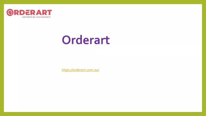 orderart https orderart com au