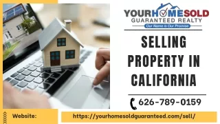 Selling Property In California | Experienced Realtors | YHSGR