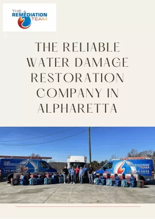 The Reliable Water Damage Restoration Company in Alpharetta (1)