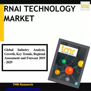 rnai technology market