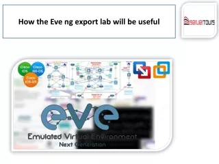 Eve ng export lab