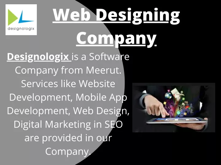 web designing company designologix is a software