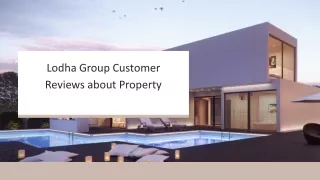 lodha group customer reviews about property