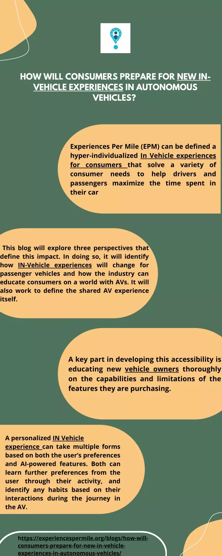 how will consumers prepare for new in vehicle
