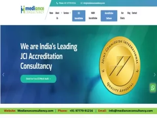JCI Accreditation India_Mediance Consultancy